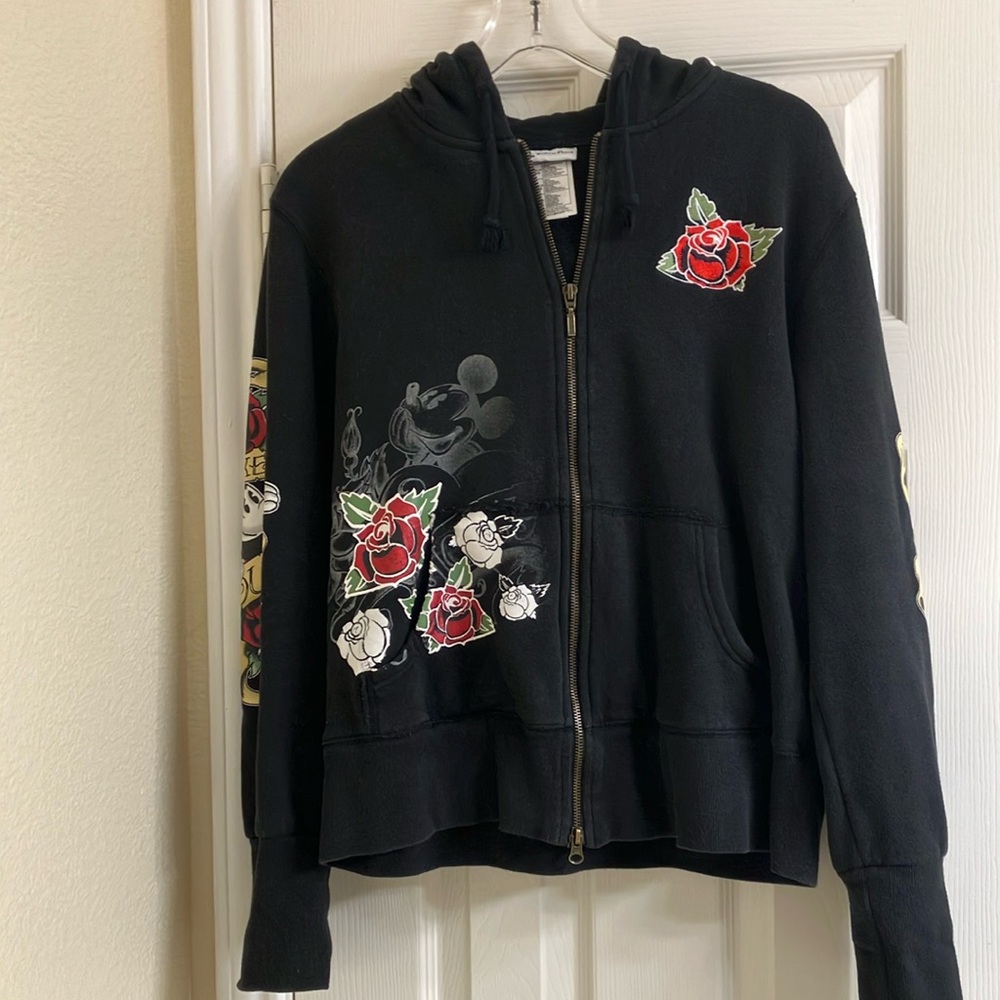 Disney Black Hoodie with Rose’s